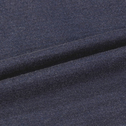 【中古】ファブリツィオ デル カルロ FABRIZIO DEL CARLO コットン Vネック 半袖 プルオーバーニット グレイッシュネイビー【サイズS】【 状態ランクB 】【 メンズ 】