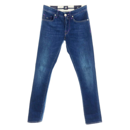 【中古】トラマロッサ Tramarossa Leonardo Butt ストレッチ コットン デニムパンツ ジーンズ ネイビー【サイズ29】【 状態ランクB 】【 メンズ 】