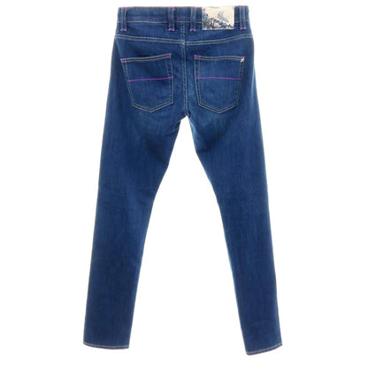 【中古】トラマロッサ Tramarossa Leonardo Butt ストレッチ コットン デニムパンツ ジーンズ ネイビー【サイズ29】【 状態ランクB 】【 メンズ 】
