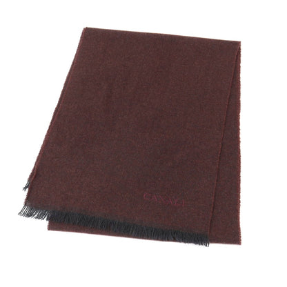 【中古】カナーリ CANALI カシミヤ マフラー ボルドー【 状態ランクB 】【 メンズ 】
