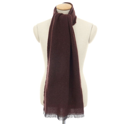 【中古】カナーリ CANALI カシミヤ マフラー ボルドー【 状態ランクB 】【 メンズ 】