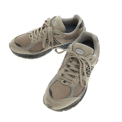 【中古】ディスイズネバーザット thisisneverthat MK2002RN × NEW BALANCE スエード スニーカー ダークベージュ【サイズ26】【 状態ランクC 】【 メンズ 】
