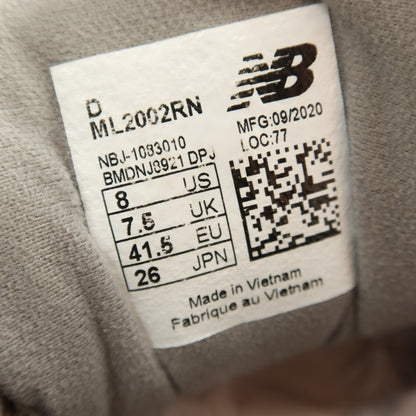 【中古】ディスイズネバーザット thisisneverthat MK2002RN × NEW BALANCE スエード スニーカー ダークベージュ【サイズ26】【 状態ランクC 】【 メンズ 】