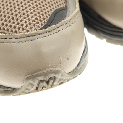 【中古】ディスイズネバーザット thisisneverthat MK2002RN × NEW BALANCE スエード スニーカー ダークベージュ【サイズ26】【 状態ランクC 】【 メンズ 】