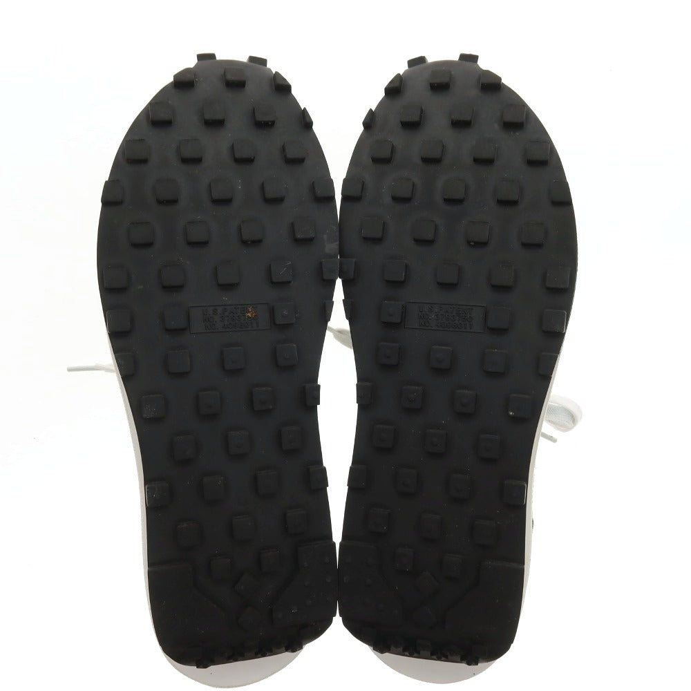 【中古】サカイ Sacai × NIKE LD WAFFLE BV0073-100 スエード スニーカー ホワイトxグレー【サイズ26.5】【 状態ランクB 】【 メンズ 】