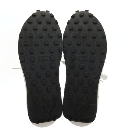 【中古】サカイ Sacai × NIKE LD WAFFLE BV0073-100 スエード スニーカー ホワイトxグレー【サイズ26.5】【 状態ランクB 】【 メンズ 】