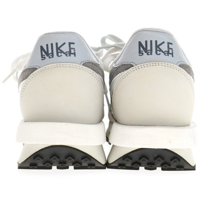 【中古】サカイ Sacai × NIKE LD WAFFLE BV0073-100 スエード スニーカー ホワイトxグレー【サイズ26.5】【 状態ランクB 】【 メンズ 】