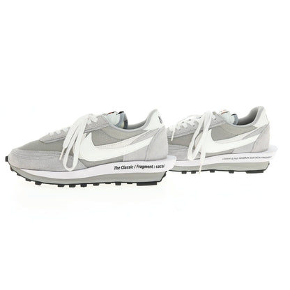 【中古】サカイ Sacai × fragment design NIKE LD WAFFLE DH2684-001 スエード スニーカー グレー【サイズ26.5】【 状態ランクA 】【 メンズ 】