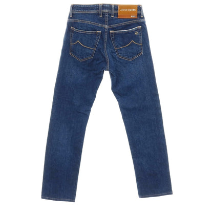 【中古】ヤコブコーエン JACOB COHEN LIMITED EDITION DENIM BARD LTD コットンポリウレタン デニムパンツ ジーンズ ネイビー【サイズ28】【 状態ランクB 】【 メンズ 】
