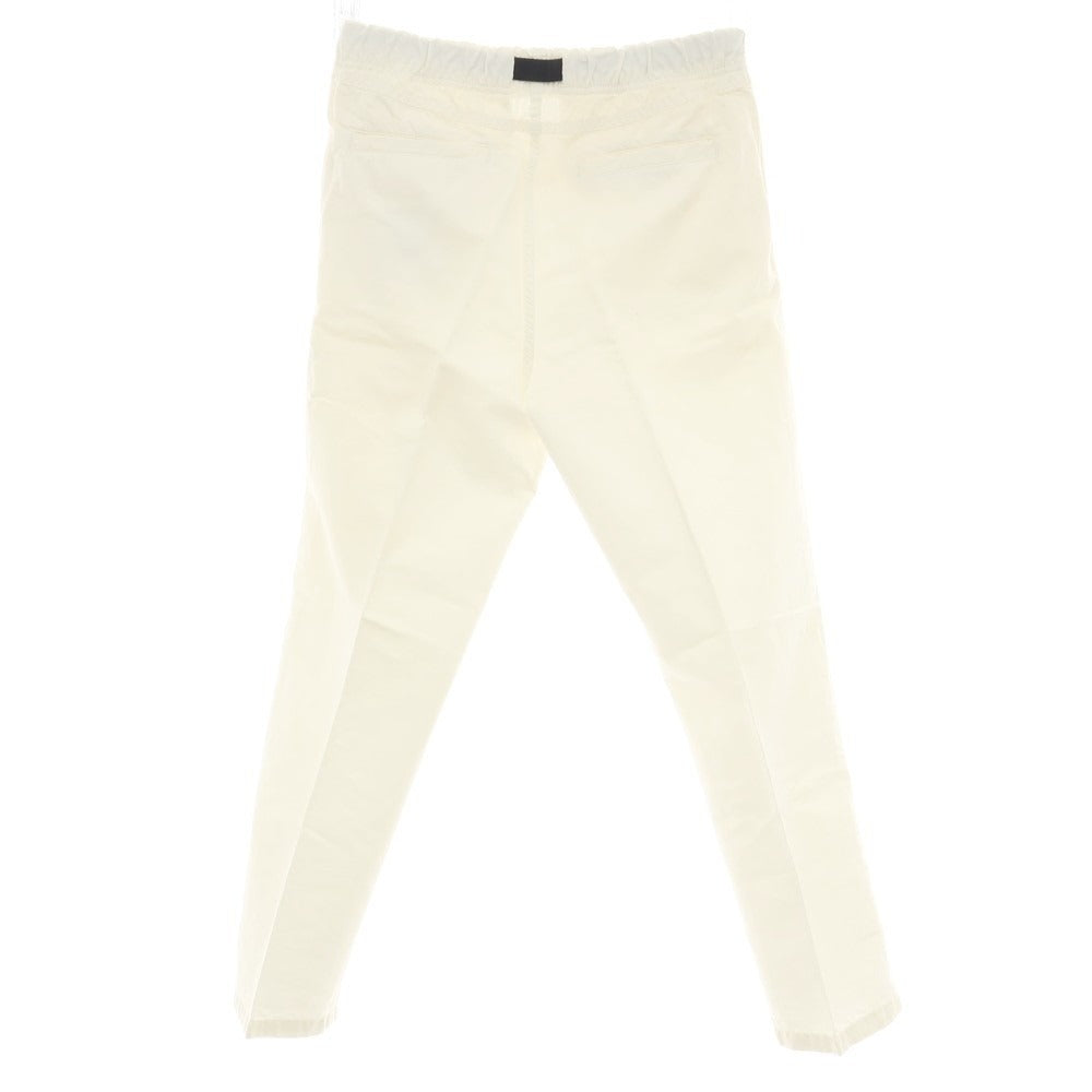 【中古】シビリア SIVIGLIA WHITE コットンリネン イージーパンツ ホワイト【サイズ31】【 状態ランクB 】【 メンズ 】