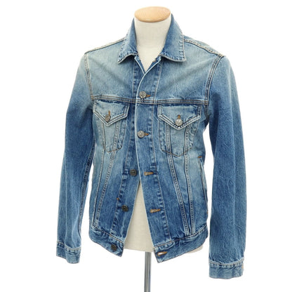 【中古】ピーティートリノ デニム PT TORINO DENIM コットン デニムジャケット ブルー【サイズ46】【 状態ランクA 】【 メンズ 】