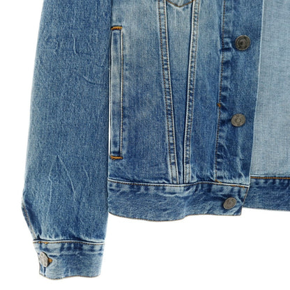 【中古】ピーティートリノ デニム PT TORINO DENIM コットン デニムジャケット ブルー【サイズ46】【 状態ランクA 】【 メンズ 】