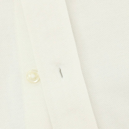 【中古】ポロ ラルフローレン Polo Ralph Lauren KNIT OXFORD コットン ボタンダウン カジュアルシャツ ホワイト【サイズS】【 状態ランクC 】【 メンズ 】