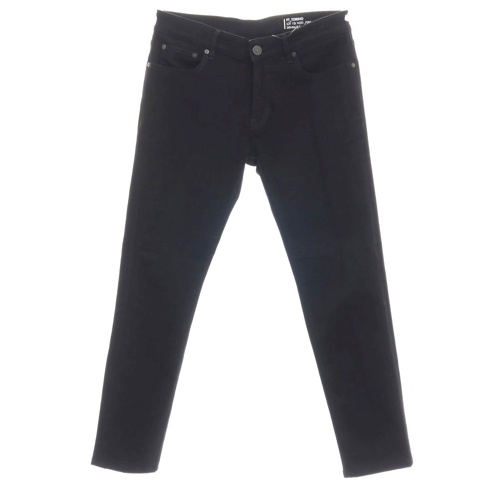 【中古】ピーティートリノ デニム PT TORINO DENIM ROCK ストレッチ コットンモダールポリエステル デニムパンツ ブラック【サイズ31】【 状態ランクA 】【 メンズ 】