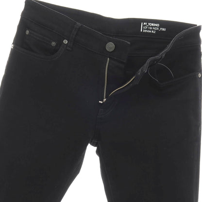 【中古】ピーティートリノ デニム PT TORINO DENIM ROCK ストレッチ コットンモダールポリエステル デニムパンツ ブラック【サイズ31】【 状態ランクA 】【 メンズ 】