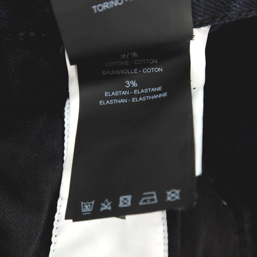 【中古】ピーティートリノ デニム PT TORINO DENIM ROCK ストレッチ コットン デニムパンツ ブラック【サイズ31】【 状態ランクB 】【 メンズ 】