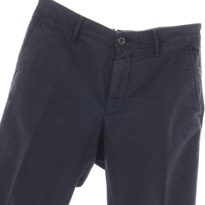 【中古】インコテックス スラックス INCOTEX SLACKS コットンポリウレタン カジュアルスラックスパンツ ネイビー【サイズ31】【 状態ランクB 】【 メンズ 】