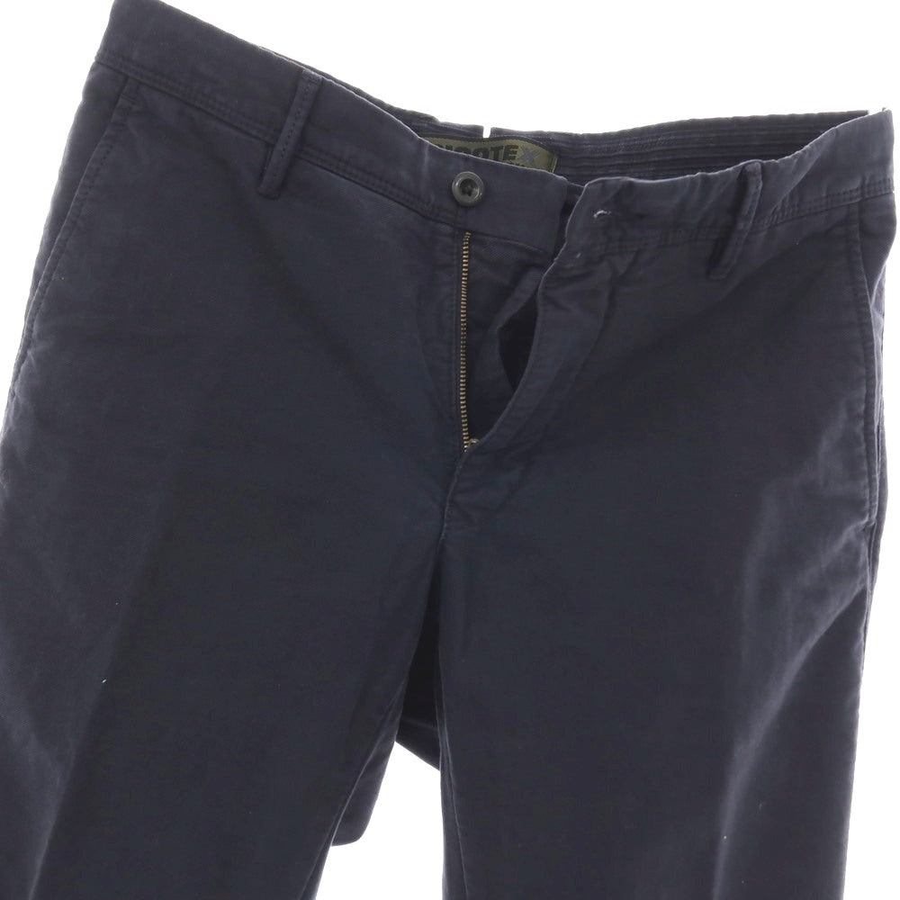 【中古】インコテックス スラックス INCOTEX SLACKS コットンポリウレタン カジュアルスラックスパンツ ネイビー【サイズ31】【 状態ランクB 】【 メンズ 】