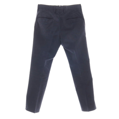 【中古】インコテックス スラックス INCOTEX SLACKS コットンポリウレタン カジュアルスラックスパンツ ネイビー【サイズ31】【 状態ランクB 】【 メンズ 】