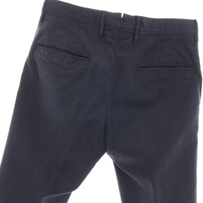 【中古】インコテックス スラックス INCOTEX SLACKS コットンポリウレタン カジュアルスラックスパンツ ネイビー【サイズ31】【 状態ランクB 】【 メンズ 】