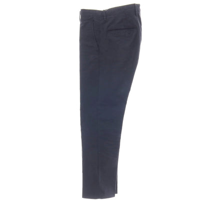 【中古】インコテックス スラックス INCOTEX SLACKS コットンポリウレタン カジュアルスラックスパンツ ネイビー【サイズ31】【 状態ランクB 】【 メンズ 】