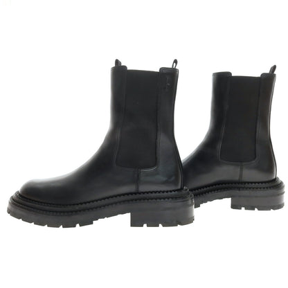 【中古】サルヴァトーレフェラガモ Salvatore Ferragamo レザー サイドゴアブーツ ブラック【サイズ8】【 状態ランクB 】【 メンズ 】