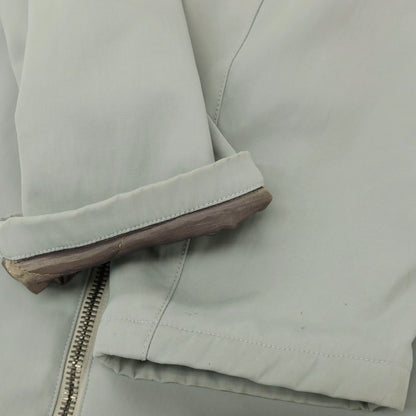 【中古】アルマーニ コレッツォーニ ARMANI COLLEZIONI ナイロンポリエステル 中綿入り ジップアップコート ライトセージグレー系【サイズ52】【 状態ランクC 】【 メンズ 】