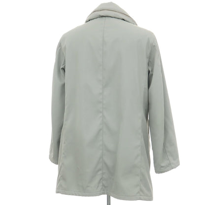 【中古】アルマーニ コレッツォーニ ARMANI COLLEZIONI ナイロンポリエステル 中綿入り ジップアップコート ライトセージグレー系【サイズ52】【 状態ランクC 】【 メンズ 】