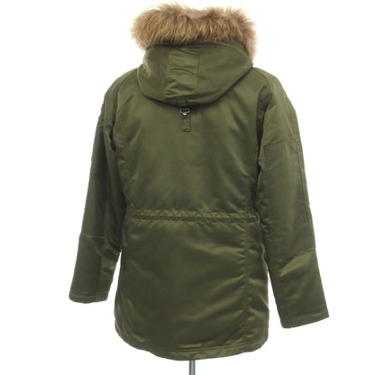 【中古】タトラス TATRAS PETRONIO ナイロン ダウンジャケット コート オリーブグリーン【サイズ4】【 状態ランクC 】【 メンズ 】