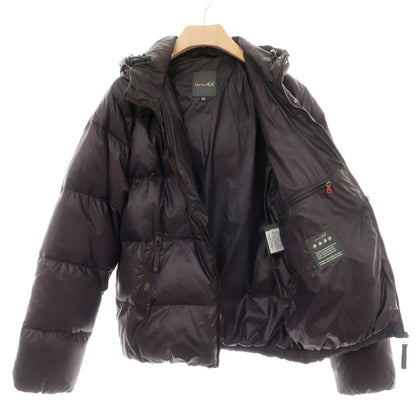 【中古】デュベティカ DUVETICA ナイロン フーデッド ダウンジャケット ダークパープル系【サイズ50】【 状態ランクD 】【 メンズ 】