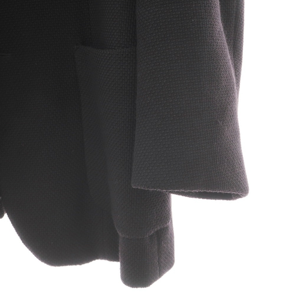 【中古】アルマーニ コレッツォーニ ARMANI COLLEZIONI ウールカシミヤ 5B カジュアルジャケット ブラック【サイズ52】【 状態ランクC 】【 メンズ 】