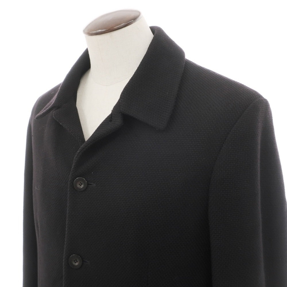 【中古】アルマーニ コレッツォーニ ARMANI COLLEZIONI ウールカシミヤ 5B カジュアルジャケット ブラック【サイズ52】【 状態ランクC 】【 メンズ 】