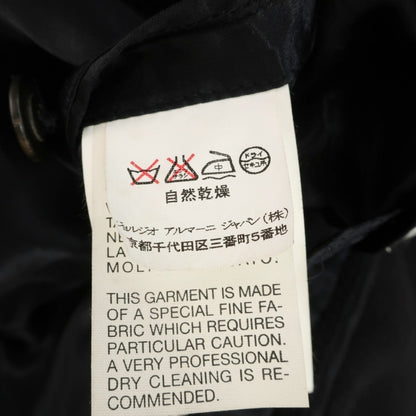 【中古】アルマーニ コレッツォーニ ARMANI COLLEZIONI ウールカシミヤ 5B カジュアルジャケット ブラック【サイズ52】【 状態ランクC 】【 メンズ 】