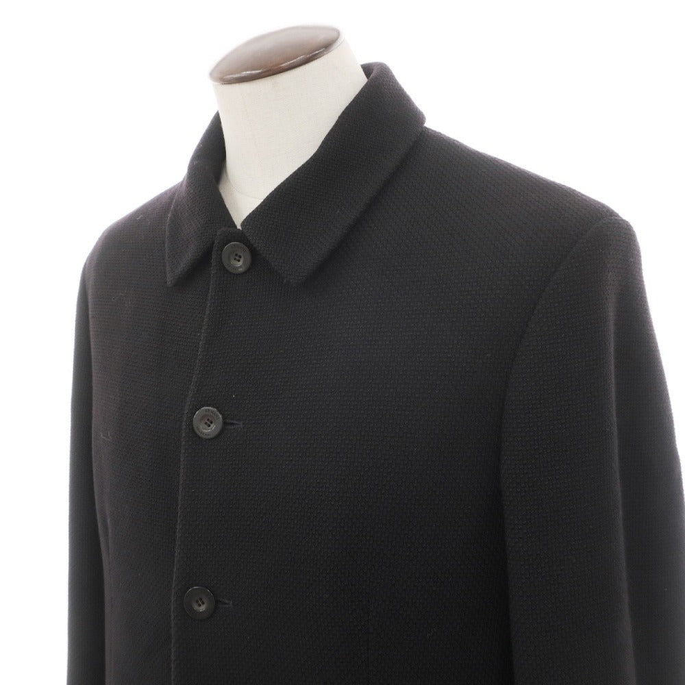 【中古】アルマーニ コレッツォーニ ARMANI COLLEZIONI ウールカシミヤ 5B カジュアルジャケット ブラック【サイズ52】【 状態ランクC 】【 メンズ 】