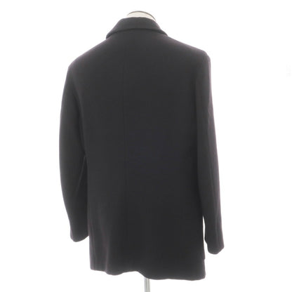 【中古】アルマーニ コレッツォーニ ARMANI COLLEZIONI ウールカシミヤ 5B カジュアルジャケット ブラック【サイズ52】【 状態ランクC 】【 メンズ 】