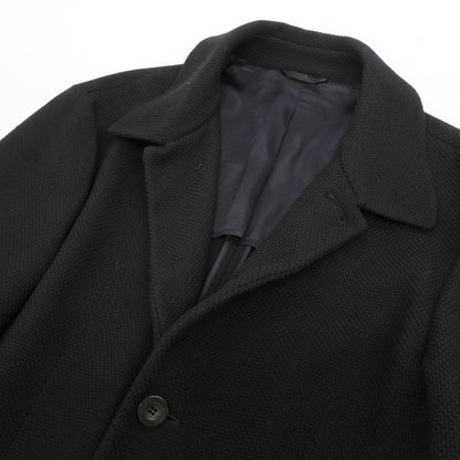【中古】アルマーニ コレッツォーニ ARMANI COLLEZIONI ウールカシミヤ 5B カジュアルジャケット ブラック【サイズ52】【 状態ランクC 】【 メンズ 】