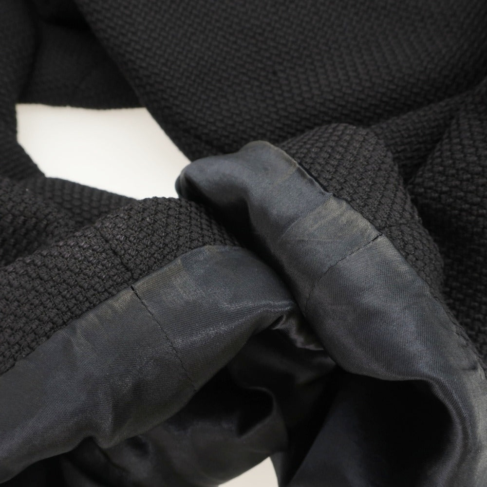 【中古】アルマーニ コレッツォーニ ARMANI COLLEZIONI ウールカシミヤ 5B カジュアルジャケット ブラック【サイズ52】【 状態ランクC 】【 メンズ 】