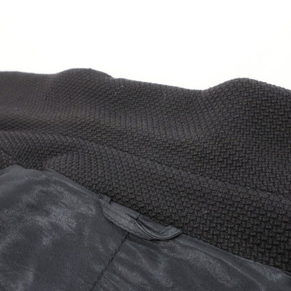 【中古】アルマーニ コレッツォーニ ARMANI COLLEZIONI ウールカシミヤ 5B カジュアルジャケット ブラック【サイズ52】【 状態ランクC 】【 メンズ 】