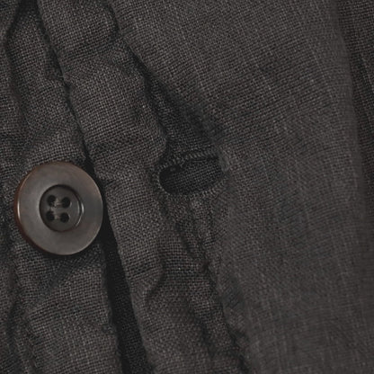 【SALE30%OFF/返品不可】【中古】アルマーニ コレッツォーニ ARMANI COLLEZIONI ストレッチ リネンコットン 3B カジュアルジャケット ブラック系（ダークグレー）【 サイズ52 】【 状態ランクD 】【 メンズ 】