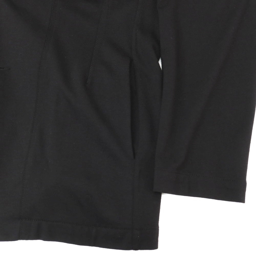 【中古】アルマーニ コレッツォーニ ARMANI COLLEZIONI レーヨンナイロン ジャージー カジュアルジャケット ブラック【サイズXL】【 状態ランクC 】【 メンズ 】