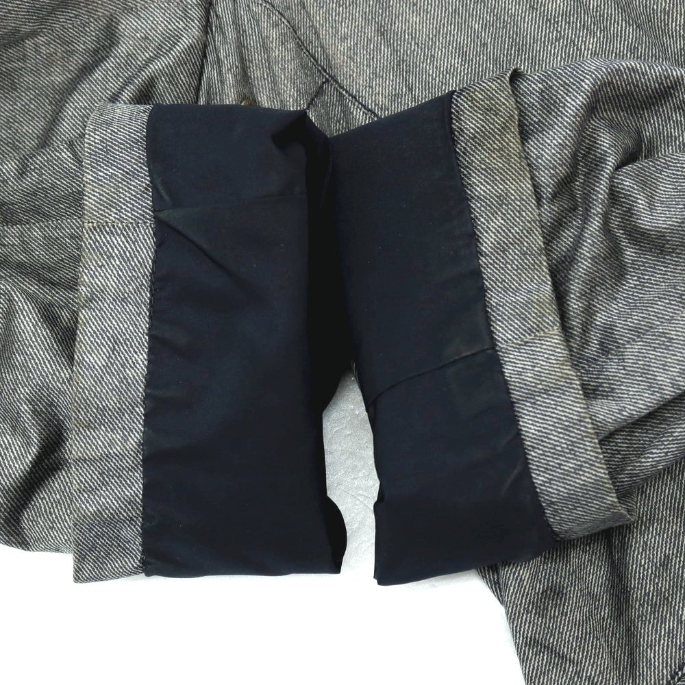 【中古】アルマーニ コレッツォーニ ARMANI COLLEZIONI WATER REPELLENT ポリエステルコットン金属繊維 3B カジュアルジャケット グレー【サイズ52】【 状態ランクC 】【 メンズ 】