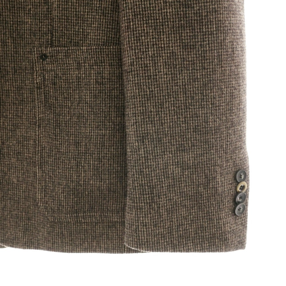 【中古】シスレー SYSLEY ウールポリエステルレーヨン 2B カジュアルジャケット グレージュ系xブラック【サイズ52】【 状態ランクB 】【 メンズ 】