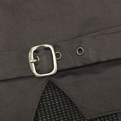 【中古】ジョルジオアルマーニ GIORGIO ARMANI コットン コーデュロイ カジュアル系ジレ ベスト グレー【サイズ52】【 状態ランクC 】【 メンズ 】