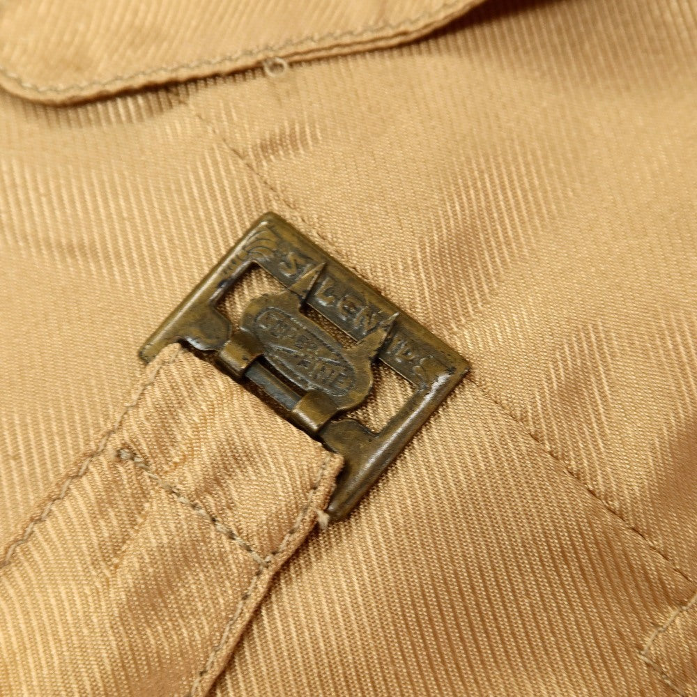 【中古】ジョルジオアルマーニ GIORGIO ARMANI レーヨンリネン ジャカード ストライプ カジュアル系ジレ ベスト ベージュ【サイズ50】【 状態ランクD 】【 メンズ 】