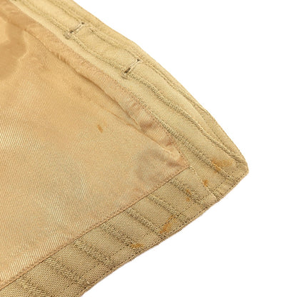 【中古】ジョルジオアルマーニ GIORGIO ARMANI レーヨンリネン ジャカード ストライプ カジュアル系ジレ ベスト ベージュ【サイズ50】【 状態ランクD 】【 メンズ 】