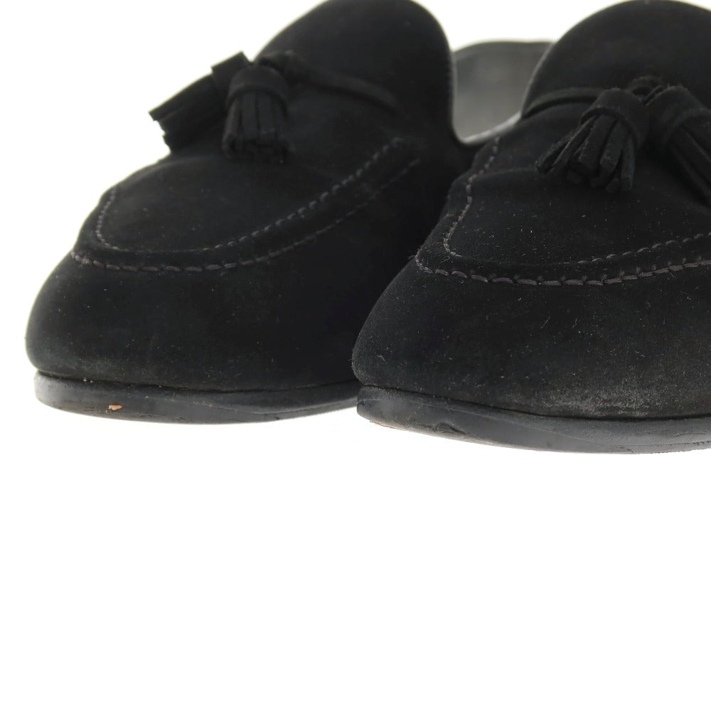 【中古】トウキョウフットテイラー Tokyo Foot Tailor スエード ローファー ブラック【サイズ26 1/2EEE】【 状態ランクB 】【 メンズ 】
