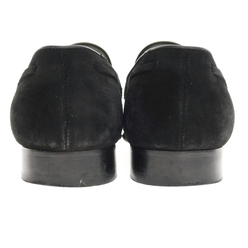 【中古】トウキョウフットテイラー Tokyo Foot Tailor スエード ローファー ブラック【サイズ26 1/2EEE】【 状態ランクB 】【 メンズ 】