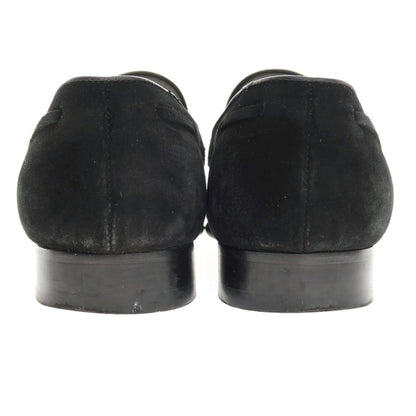 【中古】トウキョウフットテイラー Tokyo Foot Tailor スエード ローファー ブラック【サイズ26 1/2EEE】【 状態ランクB 】【 メンズ 】