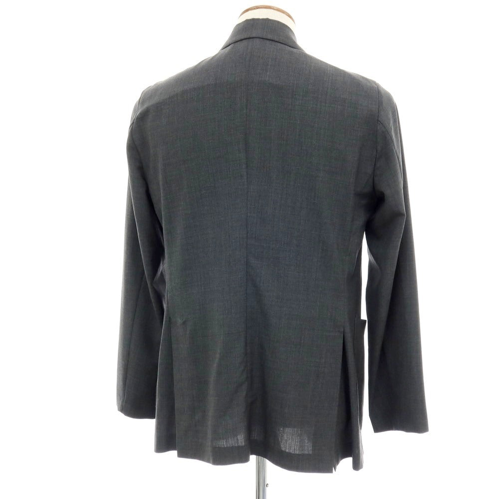 【中古】フィンジャック Finjack ウール 2B テーラードジャケット グレー【サイズ48】【 状態ランクC 】【 メンズ 】