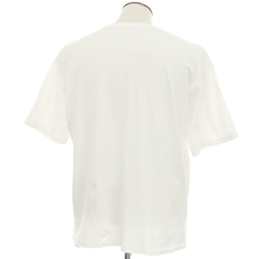 【中古】サタデーズ ニューヨークシティ Saturdays NYC × Hanes コットン クルーネック 半袖Ｔシャツ ホワイト【サイズXL】【 状態ランクC 】【 メンズ 】